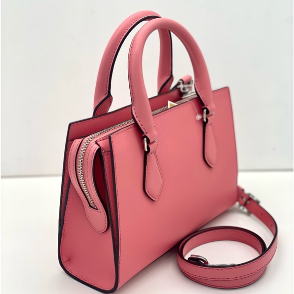 Michael Kors Small Sheila Center Zip 
Satchel Crossbody Bag - Picture 6 of 13